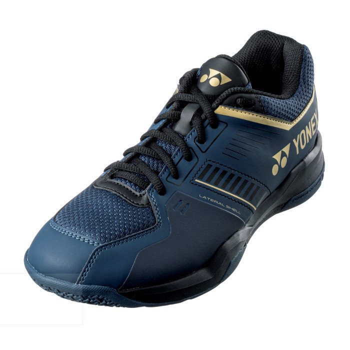 Sepatu Badminton Yonex Power Cushion Strider Flow WIDE SHBSFW1EX Navy