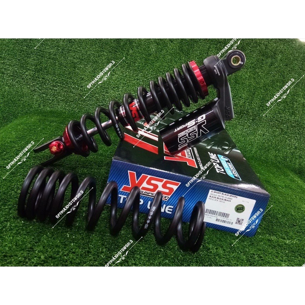 SHOCK BREAKER YSS HONDA VARIO 160 G-SPORT SMOOTH 340MM BLACK