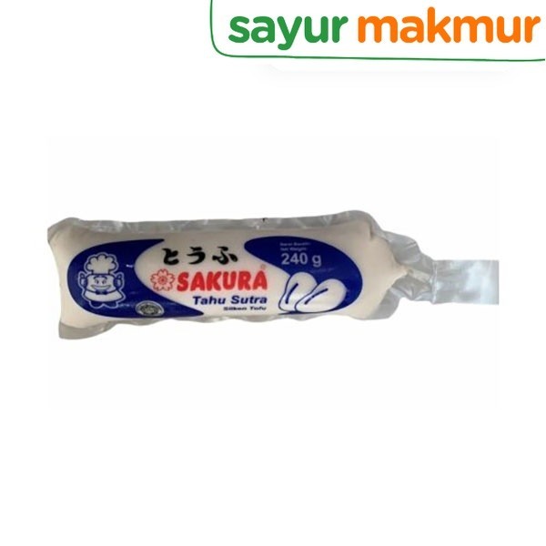 

Sakura Tahu Sutera 240 gram Sayurmakmur