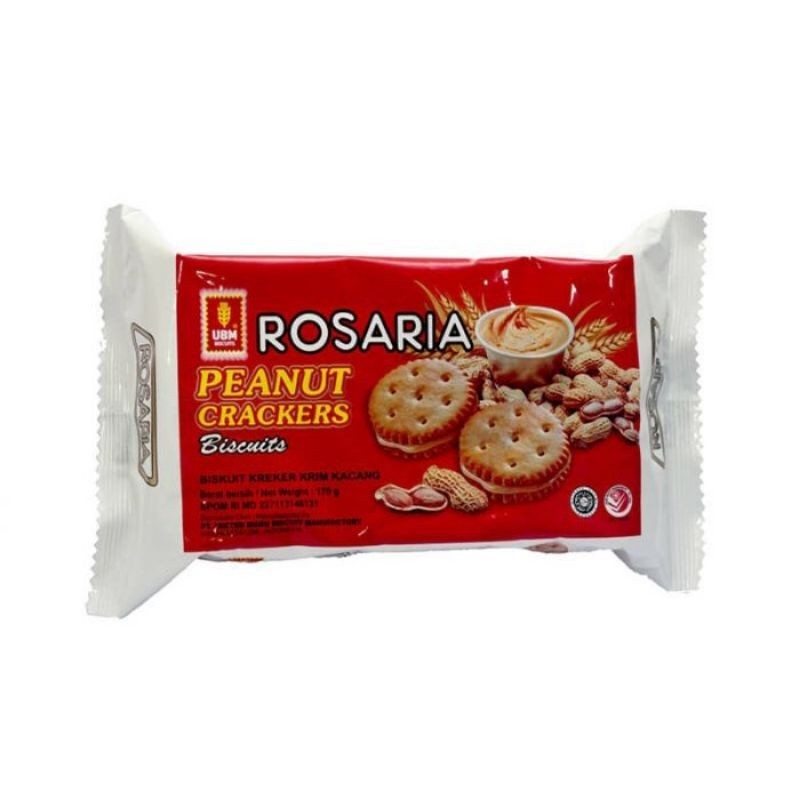 

UBM Rosaria Biscuit Sandwich Peanut Crackers (170gr)