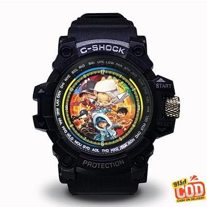 Jam Tangan BOBOIBOY Anak Laki Laki BOBBOYBOY BLAZE TOPAN DURI ES SOLAR HALILINTAR CAHAYA API DAIN GE
