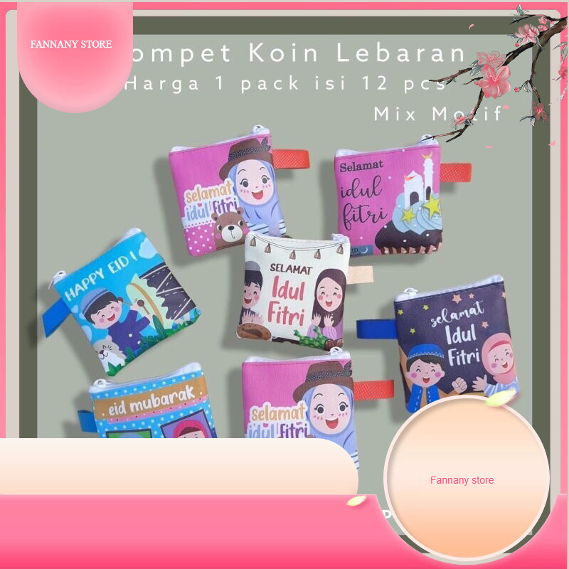 

12pcs Dompet Angpao Lebaran Idul Fitri Gemoy