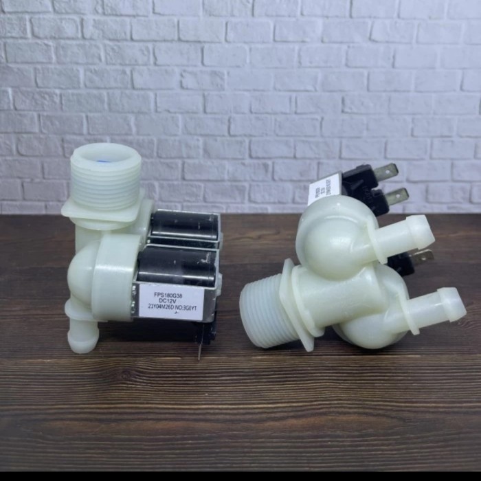 selenoid water valve mesin cuci LG Samsung DC12V