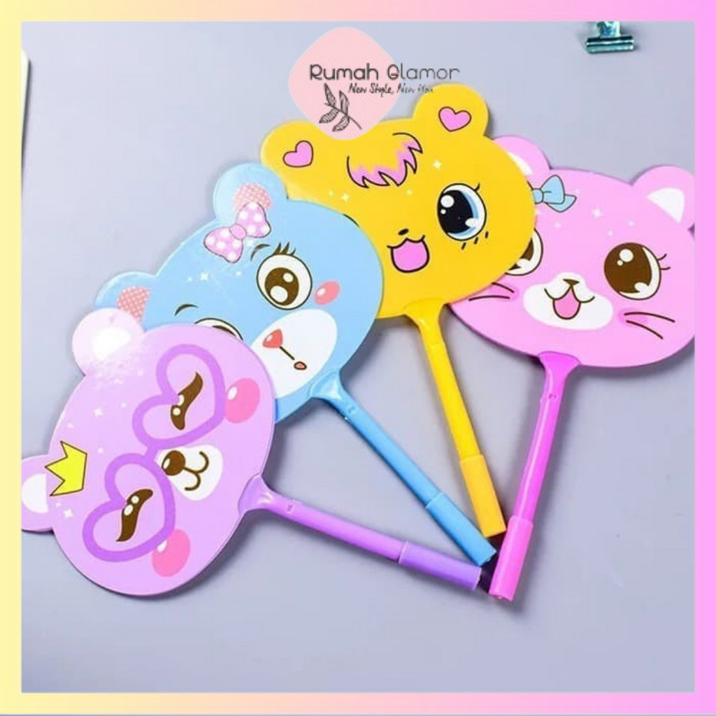 

Pena Kipas Animal Pulpen Bolpen Bulpen Kipas Karakter Souvenir Lucu Import