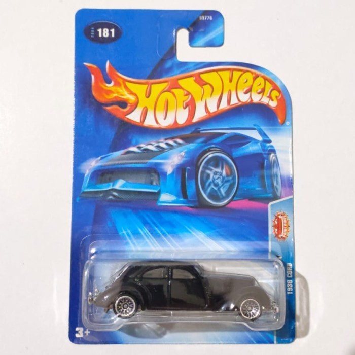 HW Hot Wheels 1936 36 Cord hitam 2004 -DD24