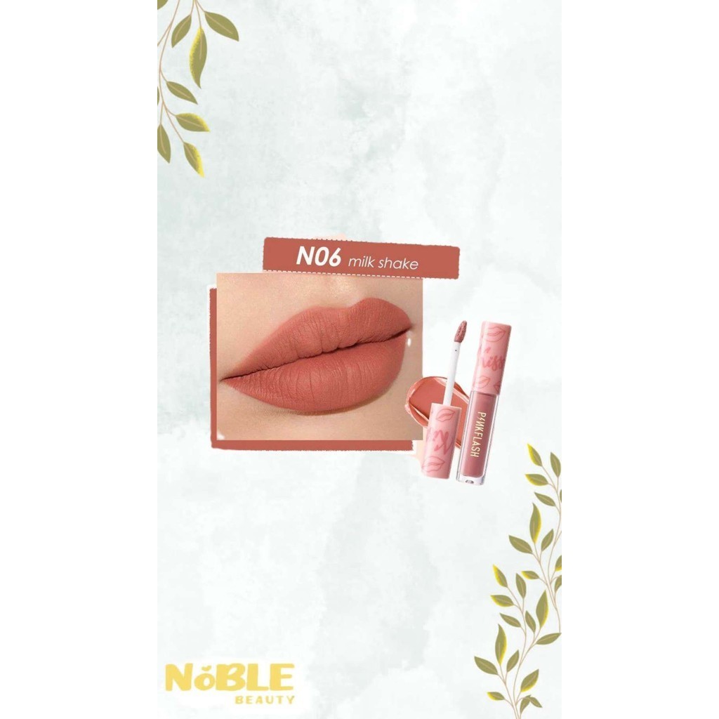 Pinkflash matte lipcream n06 milkshake