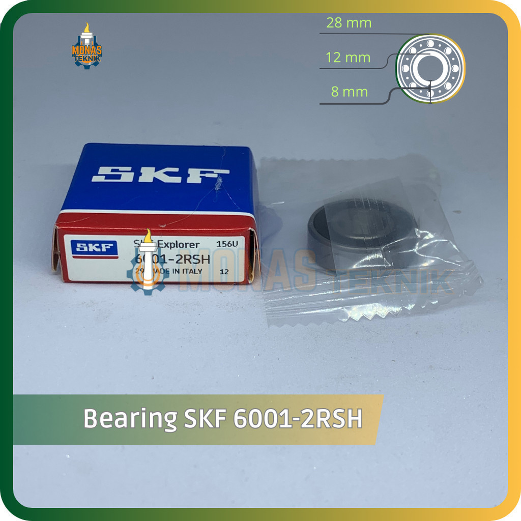 BEARING SKF 6001-2RSH KLAHER LAHER