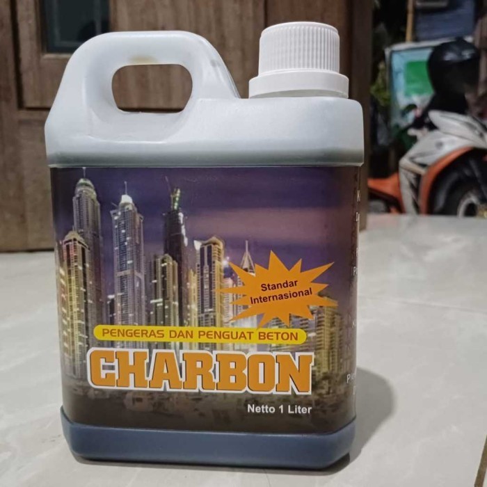 CHARBON OBAT COR LEM BUBUK BETON 1000G U MORTAR GIPSUM PLASTER ALKASIT - 1 LITER