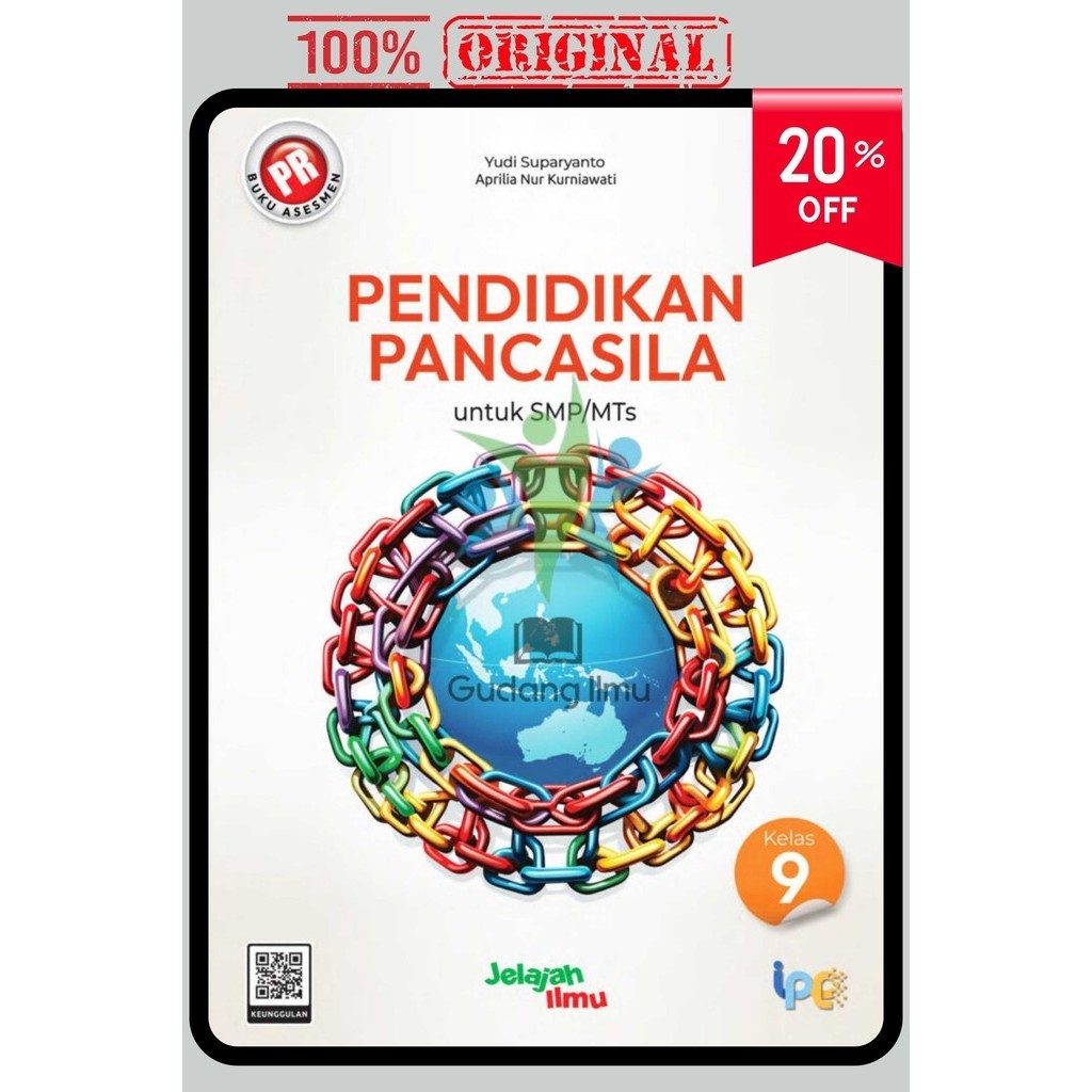 Buku Pr/Lks Kurmer PPKN Kelas 9/IX SMP/MTS Semester 1&2 Kurikulum Merdeka Intan pariwara Tahun 2024 