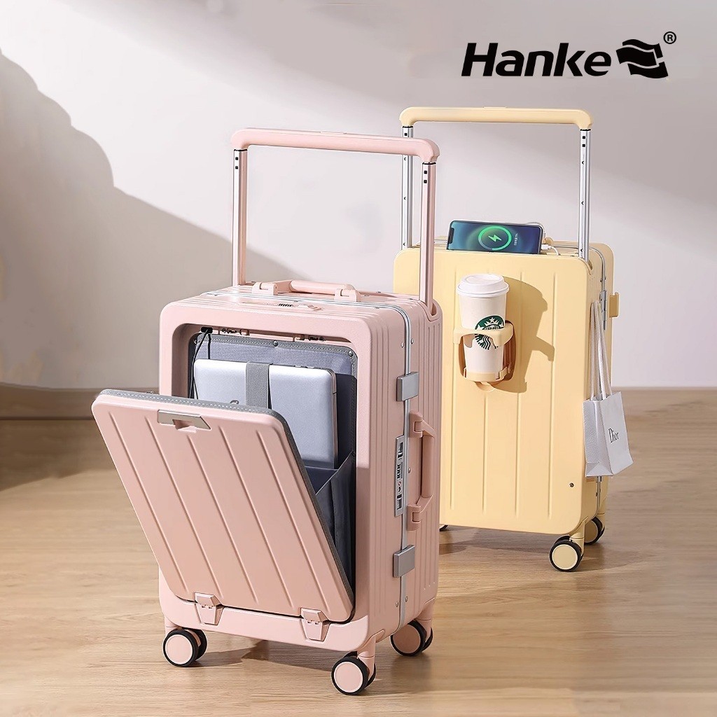 Koper Laptop HANKE HK062 TSA LOCK Bahan Polycarbonate