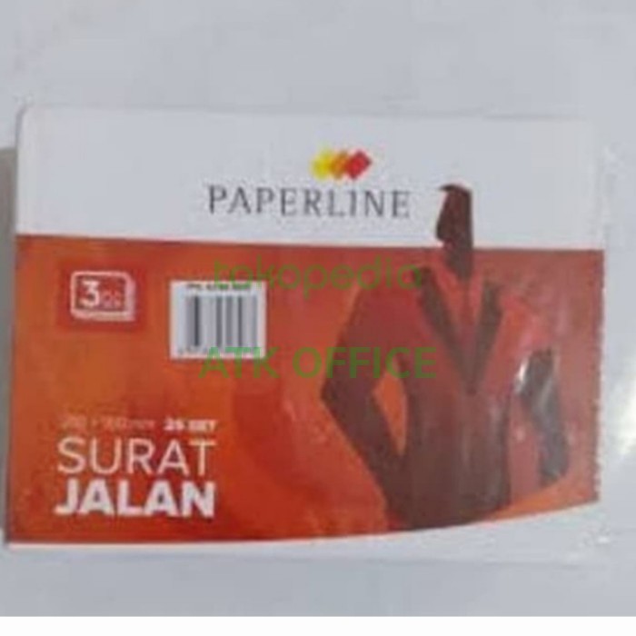 

Buku surat jalan 3 ply paperline Sepak 10 Pcs