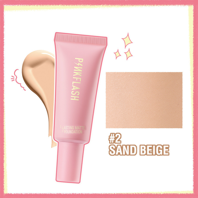 Pinkflash F03 Lasting Matte Foundation - #2 Sand Beige | 25 g