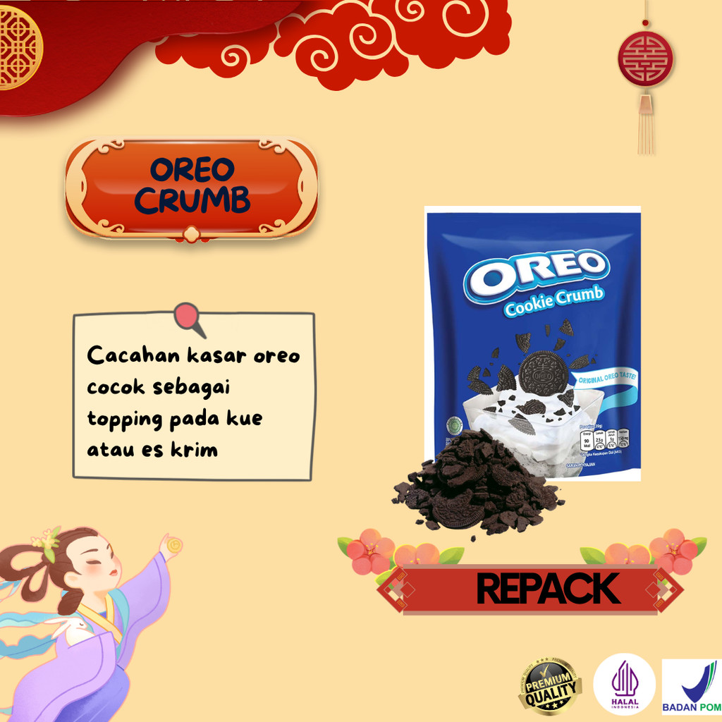 

Oreo Cookie Crumb Kemasan Repack