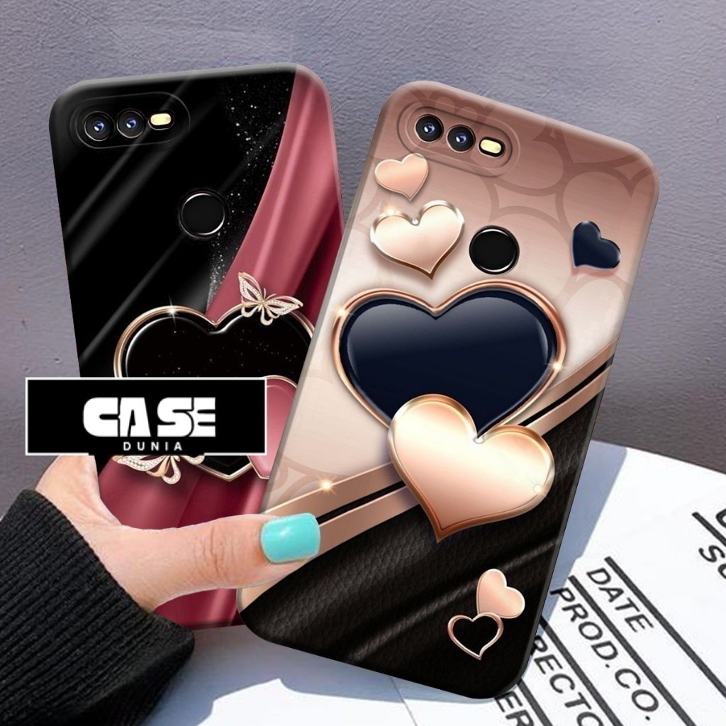 Case Oppo A5s A7 A12 A11K F9 REALME 2 PRO A3S A1K REALME C2 Motif Aesthetic Lovely Elegan - Case Opp
