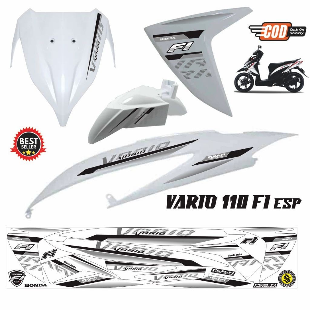 POLET VARIASI striping vario 110 fi variasi STIKER