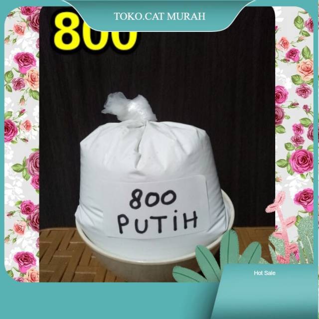 cat tembok kiloan putih salju warna kualitas super Dekorasi Cat Dingding