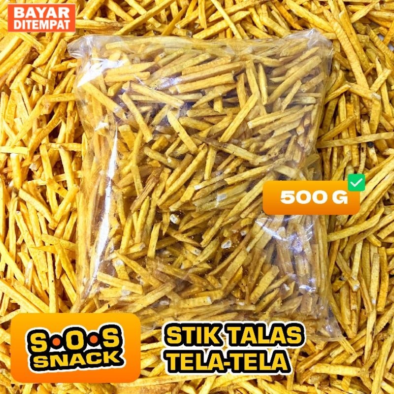 

Makaroni SOS - 500Gr Stik Talas Tela Tela-Tela Renyah Gurih Termurah