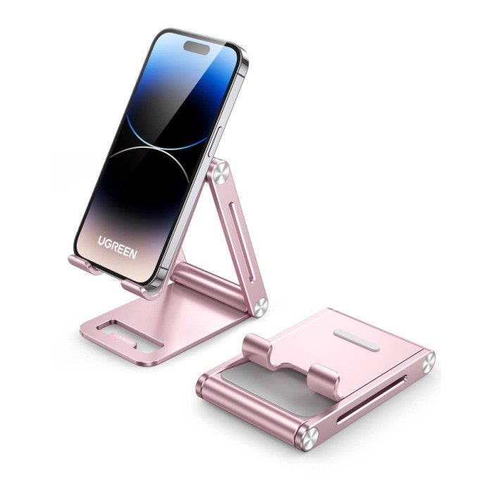 UGREEN 90460 Phone Holder Lipat Dudukan HP Android  - PINK