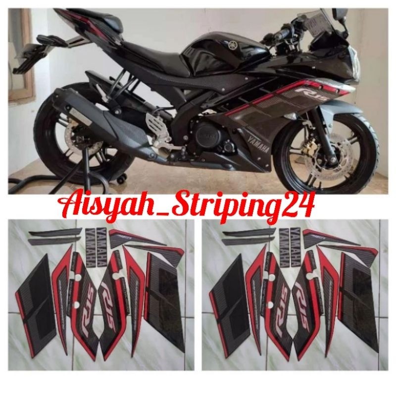 stiker striping yamaha R15 V2 2015 2016