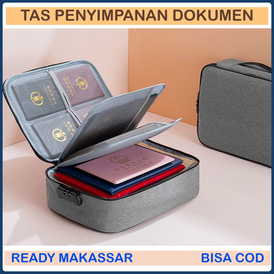 Tas Dokumen Multifungsi / Tempat Penyimpanan Sertifikat File Dokumen / TAS IJAZAH SERTIFIKAT PASPOR