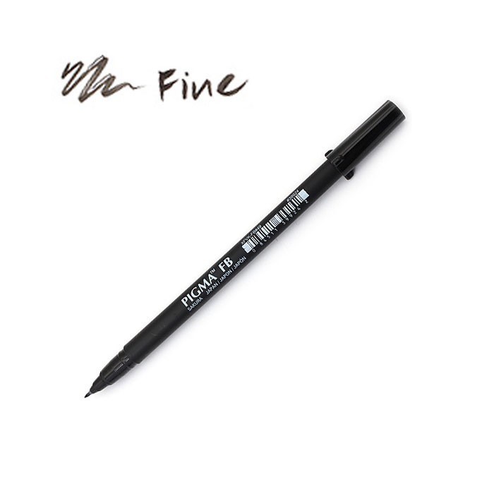 

[BIG SALE] SAKURA Pigma Professional Brush Pen - Fine - Black
