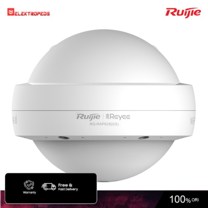 Ruijie RG-RAP6202(G) Wi-Fi 5 AC1300 Outdoor Omni-directional AP - Ruijie Switch - Ruijie