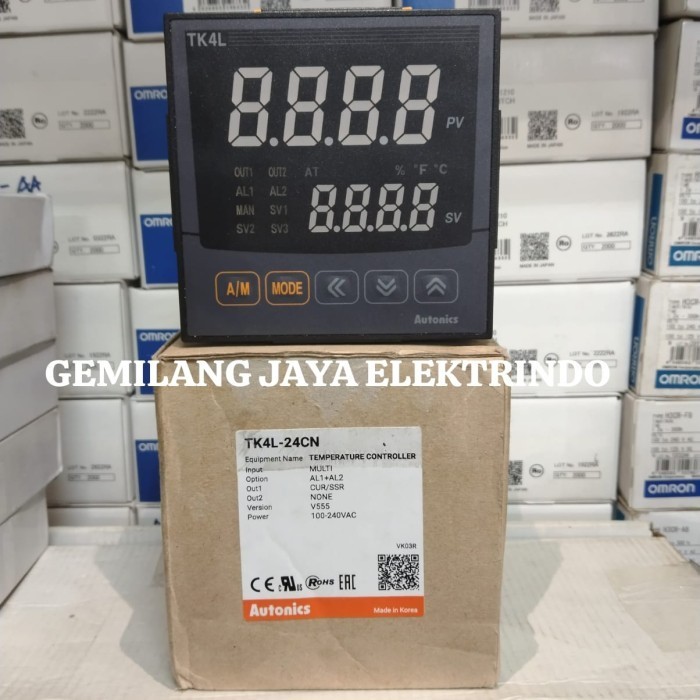TEMPERATURE CONTROLLER AUTONICS TK4L-24CN AUTONICS TK4L ORIGINAL ASLI MADE IN KOREA