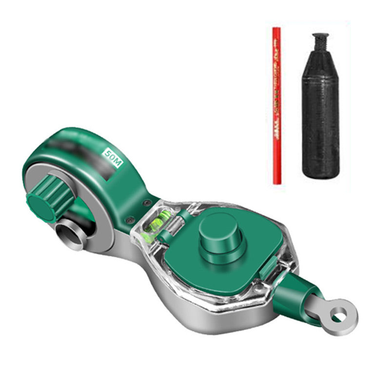 

Woodworking Ink Fountain Automatic Drawing Line Marker Carpentry Building Construction Ground Marking Scriber Spirit Level Tools
