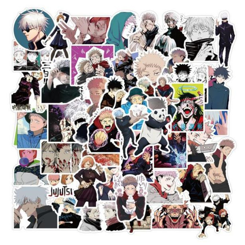 

10/30/50PCS Anime Conjuration Back Battle Cartoon Graffiti Boy Toy Laptop Mobile Skateboard Guitar Decoration Stickers Gift