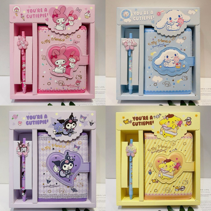 

Buku Set 2in 1 Notebook Alat Tulis Anak Magnet Buku Memo dan Pen