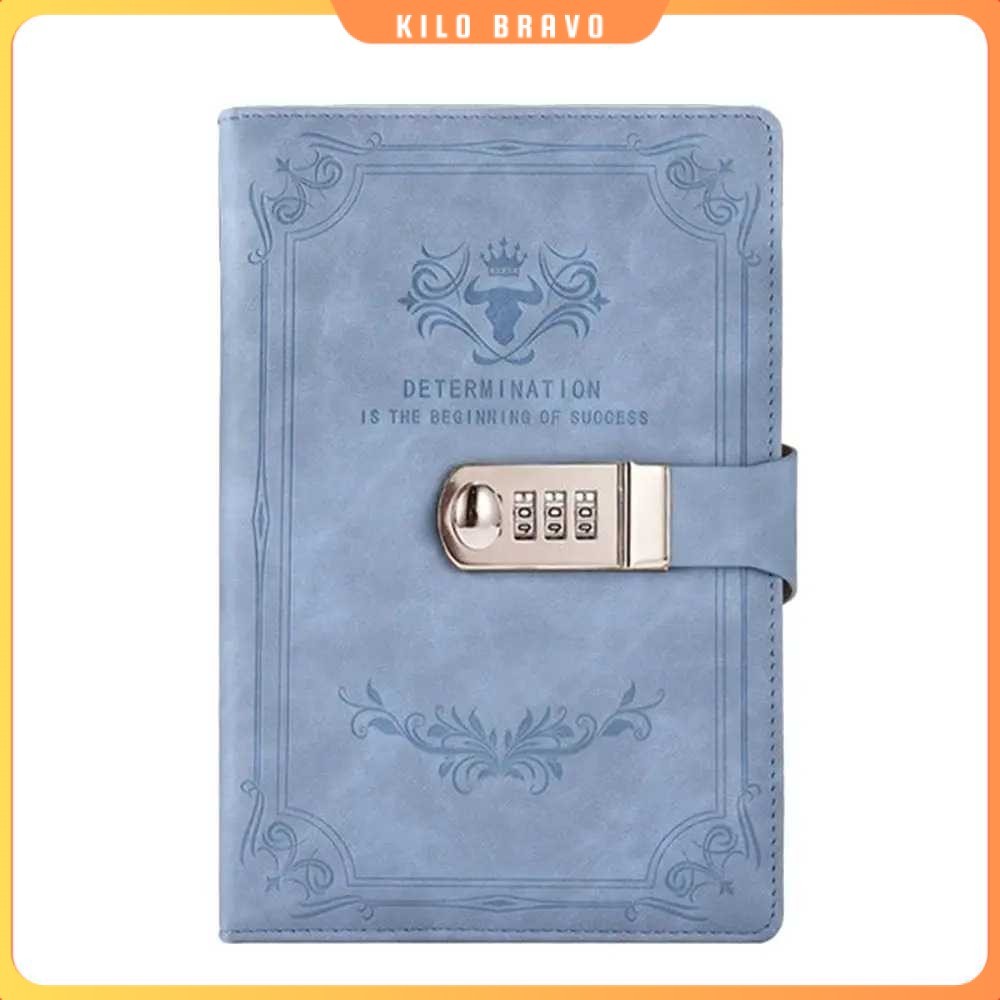 

TODDI Buku Jurnal Leather Determination A5 200 Halaman Grid with Lock - TDD3