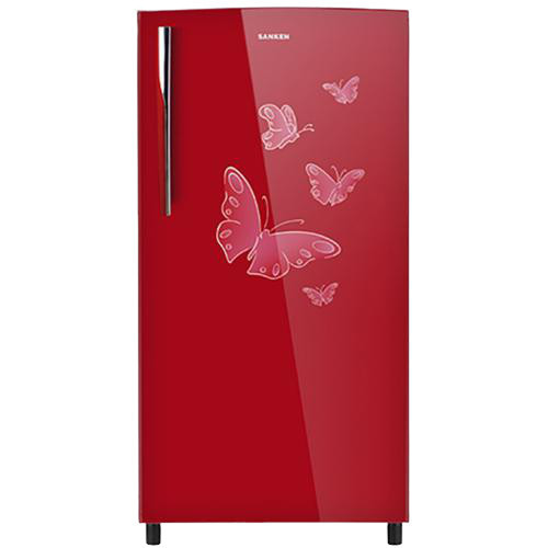 KULKAS SANKEN 1 PINTU SK-G196AH-BK / SKG196  - Merah