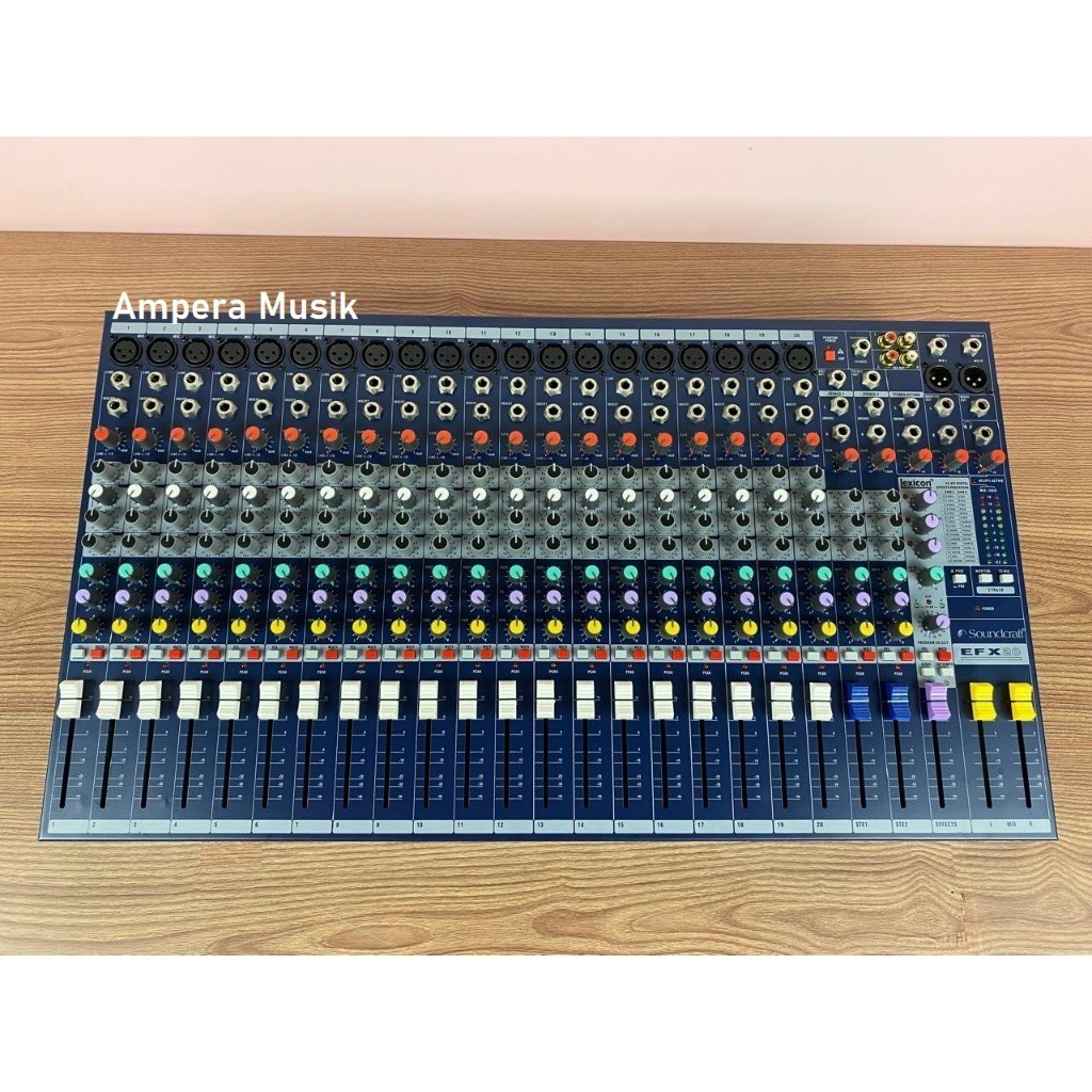 MIXER AUDIO SOUNDCRAFT EFX20 MIXER 20 CHANNEL EFX 20/EFX-20