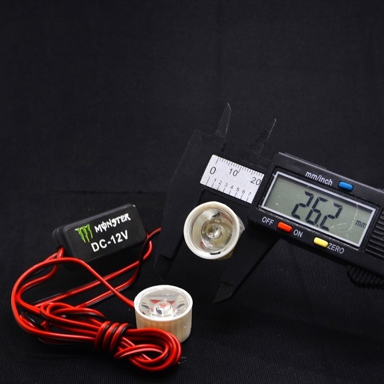 LED MATA ELANG STROBO SET 2 PC 2 MODE BIRU modul flash kedip lampu kota sein sen denja rem kolong pl