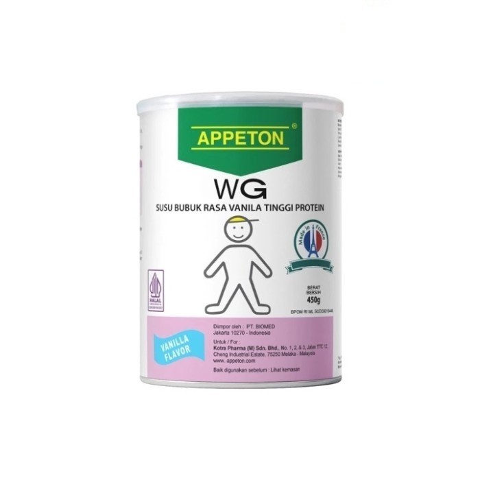 Appeton Weight Gain Child Vanila 450 gram