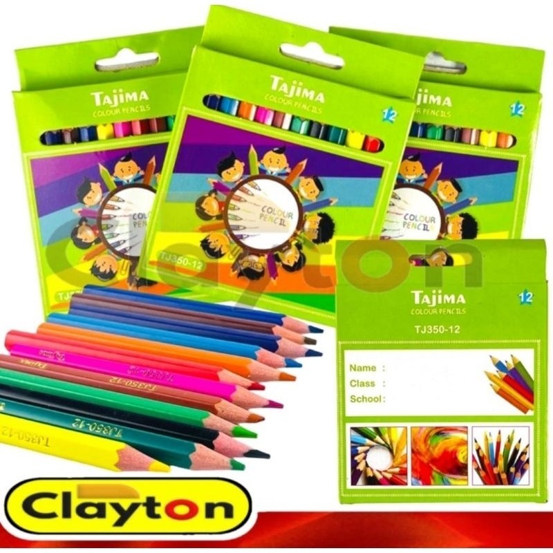 

Pensil Warna Tajima / Tajima Kecil 12 Warna Murah Alat Menggambar /