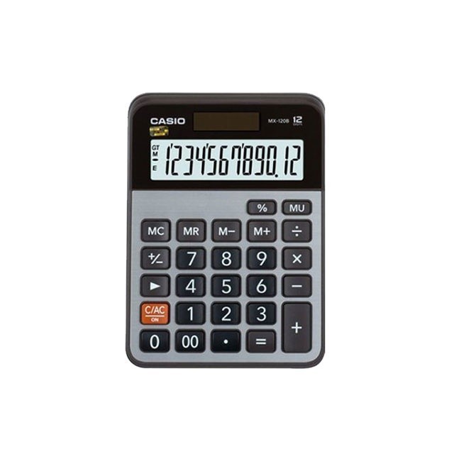 

CASIO MX-120B - Kalkulator Toko Dagang - Standard - 12 digit