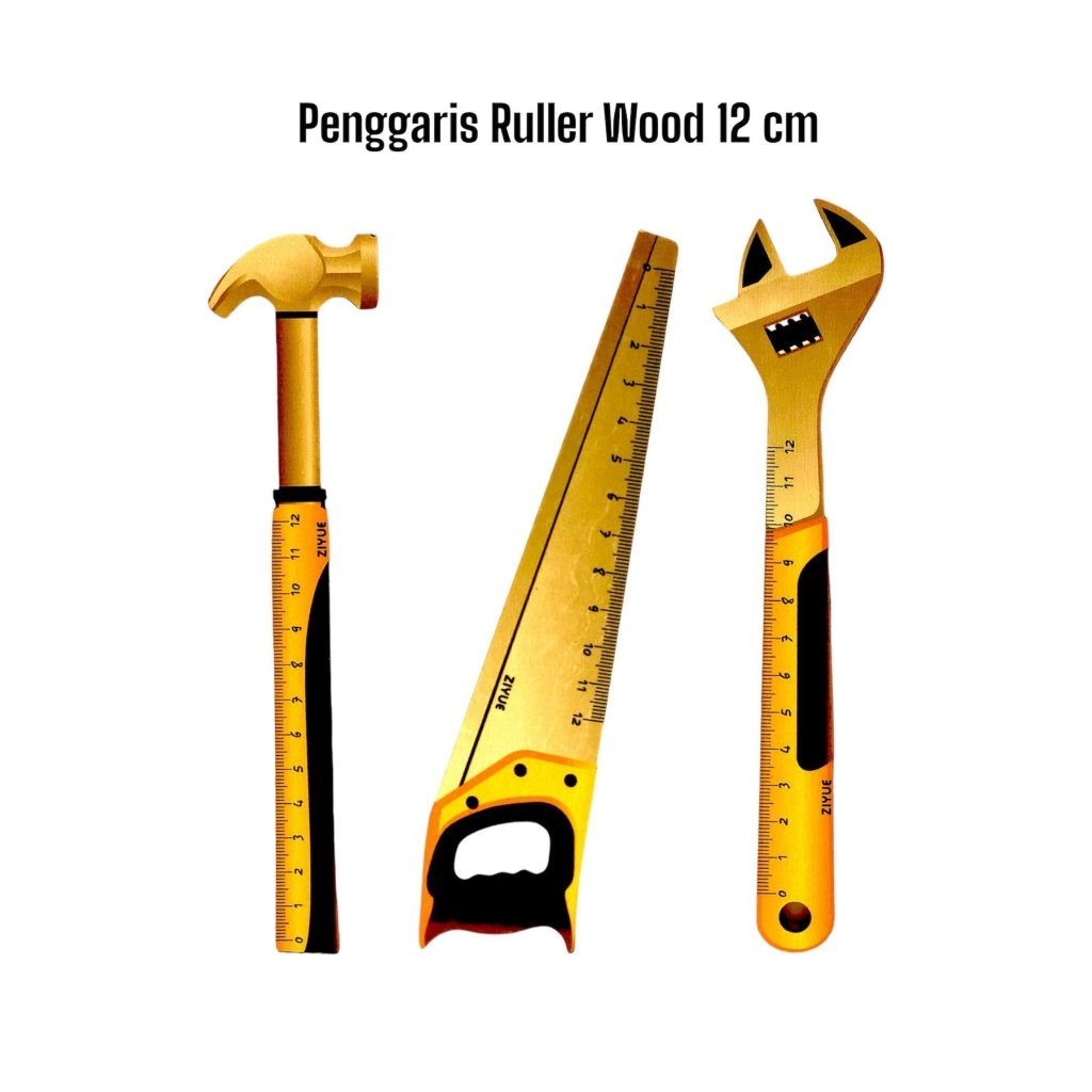 

Penggaris Kayu Impor 12 cm Ruler Wood S-725S Mistar Alat Tulis Sekolah - Satuan - SHAGB