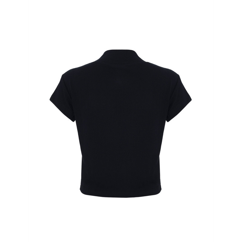 Converse Wordmark Women's Short Sleeve Top - Converse Black