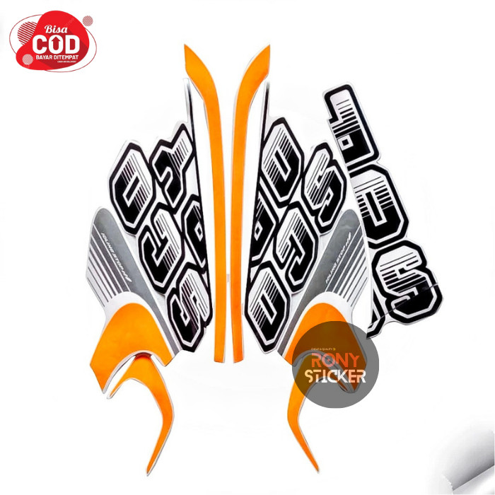 LIS MOTOR STRIPING HONDA SCOOPY 2017 LIS BODY MOTOR HONDA STIKER