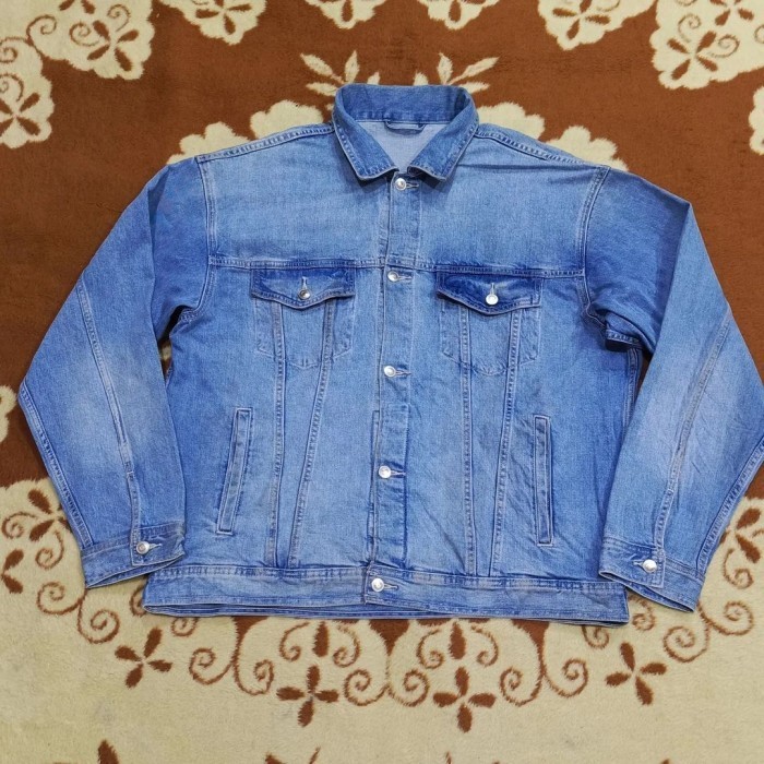 Jaket jeans denim jumbo 8SECONDS