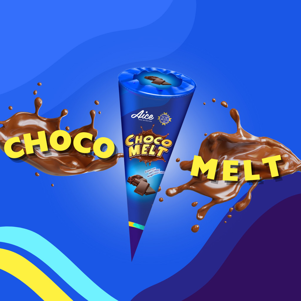 

Aice Choco Melt Cone Ice Cream 45g