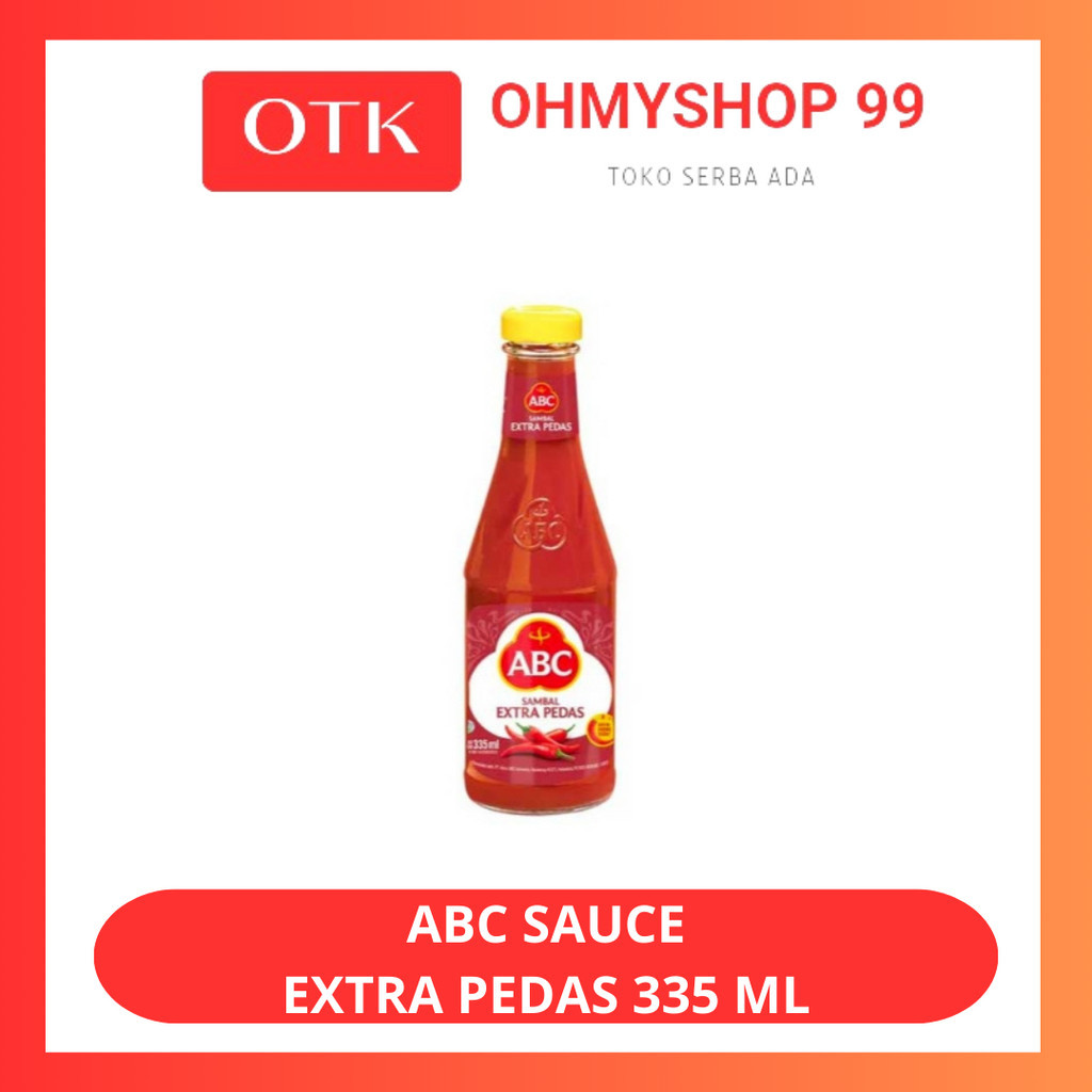 

ABC Sambal Saus Sambal Extra Pedas 335gr