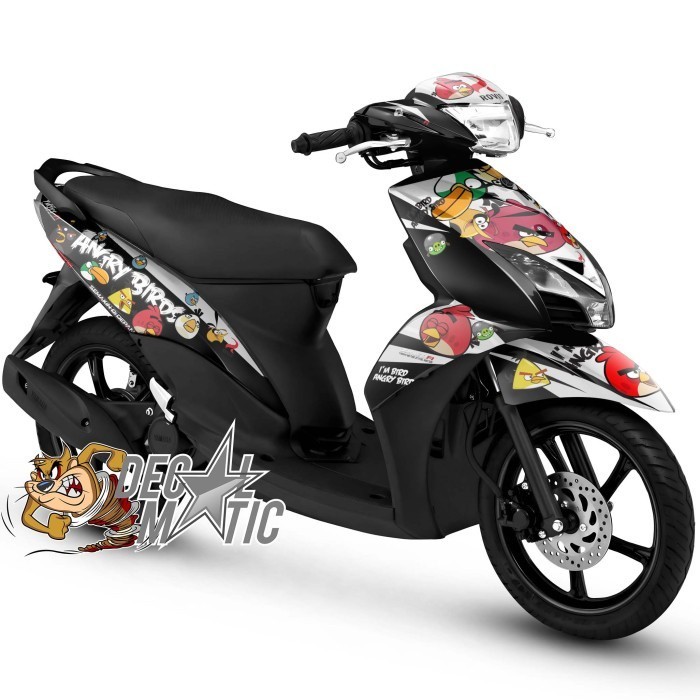 Decal Mio J Full Body Variasi Stiker Full body Motor GT Stcker Mio J/ Mio GT  Angrybirds