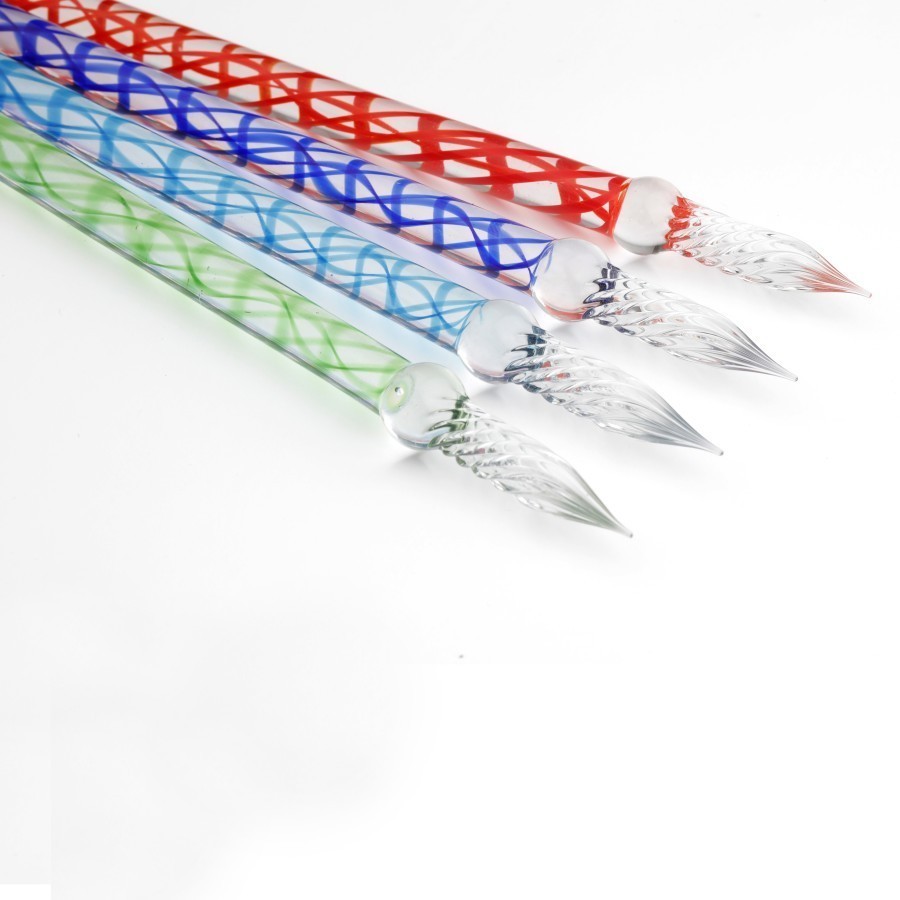 

Pena Celup Kaca Kaligrafi Herbin Straight Glass Pen Calligraphy