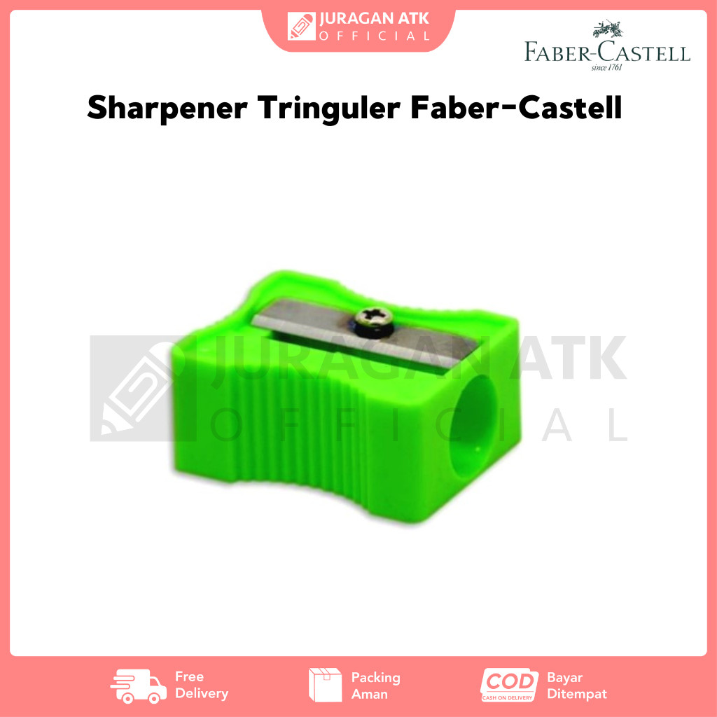 

Sharpener Tringuler Faber-Castell Serutan Faber-Castell 802021