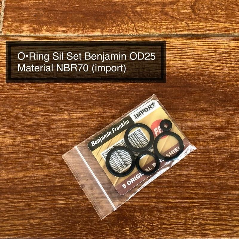 Oring Seal Sil Set isi 5 od 25mm Material NBR70