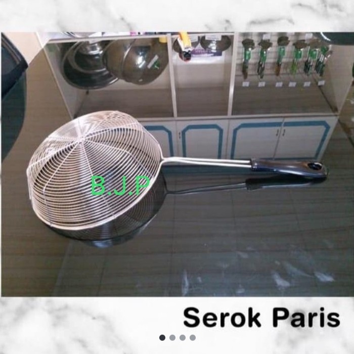 SEROK STAINLESS / SARINGAN MASAK STAINLESS / SEROK MASAK PARIS 18 cm