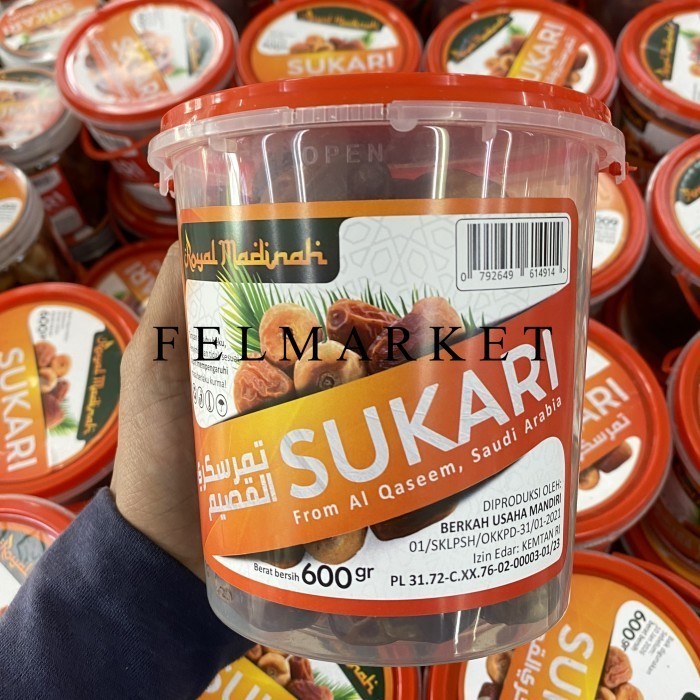 

Kurma Sukari Royal Madinah 600 grm