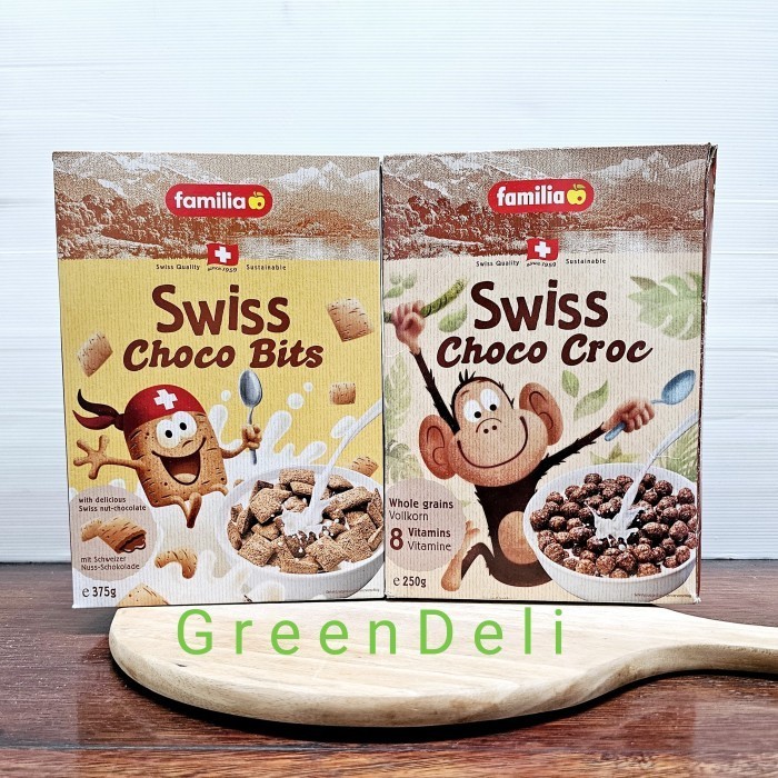 

Familia Swiss Choco Bits Cereal - 375G [IMPORT SWISS]